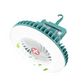 🌀 -50% ! 💡 Ventilateur Lumineux Portable – Solaire + Recharge USB – Autonomie Toute Nuit & Crochet Intégré pour Camping et Urgence 🏕️