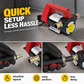 ⛽ -50% ! 🔧 Pompe de Transfert Diesel Portable – Alliage Aluminium + Plastique – 12V/24V/220V & 94,6 L/min pour Garage, Atelier et Exploitation Agricole 🚜