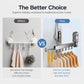 🧺 -50% ! ✨ Séchoir à Linge Gain de Place Rétractable – Alliage Aluminium Anodisé – Ventouse TPE & Pliage 90° pour Salle de Bain et Balcon 🚿