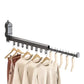 🧺 -50% ! ✨ Séchoir à Linge Gain de Place Rétractable – Alliage Aluminium Anodisé – Ventouse TPE & Pliage 90° pour Salle de Bain et Balcon 🚿