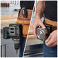 📢 -50% !! ⏰ Holster de Perceuse à Clip de Ceinture Haute Résistance – ABS Renforcé Acier – Accès Rapide & Fente Mètre Ruban pour Chantier 🛠️