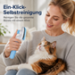 🐾 -50% ! 🧹 Brosse Auto-Nettoyante pour Animaux de Compagnie – Acier Inoxydable + Caoutchouc + ABS – Poils Doux & Poignée Ergonomique pour Chat et Chien 🐶
