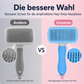 🐾 -50% ! 🧹 Brosse Auto-Nettoyante pour Animaux de Compagnie – Acier Inoxydable + Caoutchouc + ABS – Poils Doux & Poignée Ergonomique pour Chat et Chien 🐶