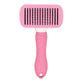 🐾 -50% ! 🧹 Brosse Auto-Nettoyante pour Animaux de Compagnie – Acier Inoxydable + Caoutchouc + ABS – Poils Doux & Poignée Ergonomique pour Chat et Chien 🐶