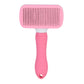 🐾 -50% ! 🧹 Brosse Auto-Nettoyante pour Animaux de Compagnie – Acier Inoxydable + Caoutchouc + ABS – Poils Doux & Poignée Ergonomique pour Chat et Chien 🐶