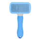 🐾 -50% ! 🧹 Brosse Auto-Nettoyante pour Animaux de Compagnie – Acier Inoxydable + Caoutchouc + ABS – Poils Doux & Poignée Ergonomique pour Chat et Chien 🐶