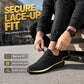 👟 -50% ! 🇰🇷 Baskets Légères Style Coréen à Lacets pour Homme – PU & Maille – Semelle Coussinée Flexible & Tige Respirante pour Quotidien et Voyage ✈️
