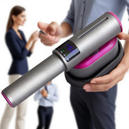 👔 -50% ! 🔥 Fer à Vapeur Portable avec Affichage Numérique – ABS + Émail Céramique – Tête Pivotante 90° & Vapeur Verticale pour Voyage ✈️