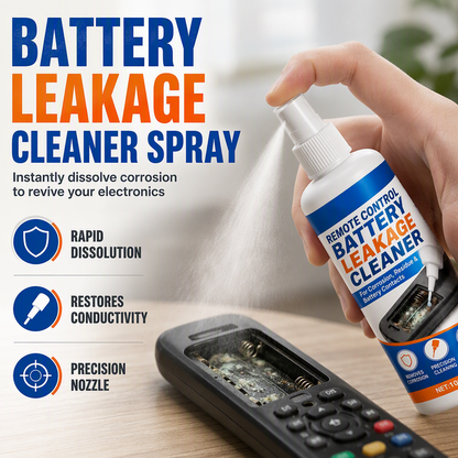 🔋 -50% ! 🧴 Spray Nettoyant pour Corrosion de Piles dans les Télécommandes – 50/100 ml – Dissout l’Oxydation & Restaure la Conductivité pour Électroniques 🛠️