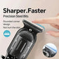 ✂️ -50% ! 💇 Tondeuse à Cheveux LCD de Précision – Acier Inoxydable + Plastique – Lames Précises & Charge USB pour Toilettage Domicile 🏠