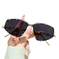 🕶️ -50% ! ✨ Lunettes de Soleil Chica avec Détails en Strass pour Femme – Alliage Cuivre + Verres AC – Monture Géométrique UV400 & Effet Affinant 💎