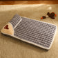 🐾 -50% ! ☁️ Tapis de Couchage Premium en Peluche pour Animaux – Velours Cristal – Soutien Ergonomique & Bord Oreiller pour Sommeil Réparateur 🛏️