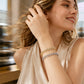 💎 -50% ! ❤️ Bracelet Cœur Élégant et Scintillant pour Femme – Alliage de Zinc + Strass – Design Romantique & Fini Galvanisé pour Quotidien et Cadeau ✨