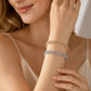 💎 -50% ! ❤️ Bracelet Cœur Élégant et Scintillant pour Femme – Alliage de Zinc + Strass – Design Romantique & Fini Galvanisé pour Quotidien et Cadeau ✨