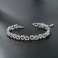 💎 -50% ! ❤️ Bracelet Cœur Élégant et Scintillant pour Femme – Alliage de Zinc + Strass – Design Romantique & Fini Galvanisé pour Quotidien et Cadeau ✨