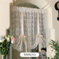 🏠 -50% ! 🌸 Voilage Brodé Floral à Nouer – Polyester – Broderies Délicates & Rubans Ajustables pour Lumière Douce et Intimité ✨