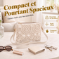 🌸 -50% ! 👜 Sac Bandoulière Floral Polyvalent – PU – Découpes Florales & Sangle Ajustable – Léger et Chic pour le Quotidien ✨