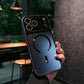 📱 -50% ! 🧲 Coque Magnétique avec Protection Objectif pour iPhone Série 17 – PC/TPU Givré + Acrylique – Anneau Magnétique & Finition Bicolore 🛡️