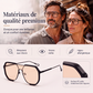 🕶️ -50% ! ✨ Lunettes de Soleil Unisexes Monture Carrée Surdimensionnée – Protection UV400 & Style One Piece pour Ville et Plage 🌞