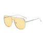 🕶️ -50% ! ✨ Lunettes de Soleil Unisexes Monture Carrée Surdimensionnée – Protection UV400 & Style One Piece pour Ville et Plage 🌞