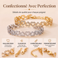 💎 -50% ! ❤️ Bracelet Cœur Élégant et Scintillant pour Femme – Alliage de Zinc + Strass – Design Romantique & Fini Galvanisé pour Quotidien et Cadeau ✨