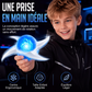 Shuriken rotatif à spirale tourbillonnant, accessoire de cosplay lumineux