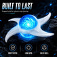 Shuriken rotatif à spirale tourbillonnant, accessoire de cosplay lumineux