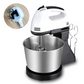 🎂 -50% ! 🥄 Batteur Électrique 2-en-1 sur Socle et Portatif – 150 W – 7 Vitesses – Bol 2 L + Fouets & Crochets – Prise UK 🍰