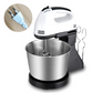🎂 -50% ! 🥄 Batteur Électrique 2-en-1 sur Socle et Portatif – 150 W – 7 Vitesses – Bol 2 L + Fouets & Crochets – Prise UK 🍰