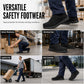 👟 -50% ! 🛡️ Chaussures de Sécurité Légères à Enfiler – Embout Acier ASTM F2413 – 0,7 kg Seulement pour Hommes et Femmes au Travail 🏭
