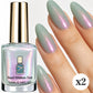 💅 -50% ! ✨ Vernis Gel Œil de Chat Aurora Pailleté – 10 ml – Base Nude Gelée & Fini Brillant Longue Durée pour Manucure Estivale Fraîche 🌞