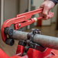 🔧 -50% ! 🛠️ Clé à Tuyau Haute Résistance à Filetage Protégé – Acier au Carbone – 320 mm – Capacité 60 mm pour Plomberie et Maintenance 🚰