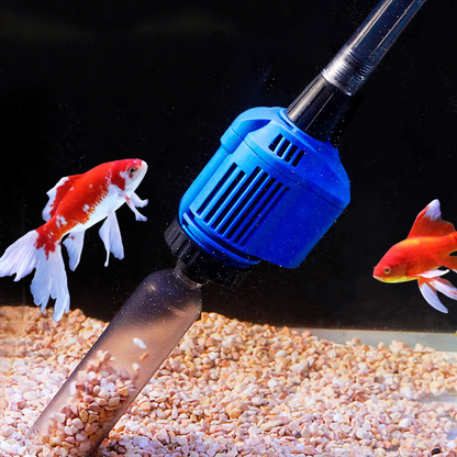 🐟 -50% ! 💧 Changeur d'Eau et Nettoyeur de Filtre d'Aquarium – ABS – Aspiration Électrique Puissante & Filtration Intégrée pour Bac à Poisson Propre 🐠