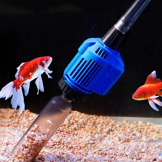 🐟 -50% ! 💧 Changeur d'Eau et Nettoyeur de Filtre d'Aquarium – ABS – Aspiration Électrique Puissante & Filtration Intégrée pour Bac à Poisson Propre 🐠