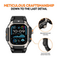 ⌚ -50% ! 🛡️ Étui et Bracelet Robustes pour Montre Connectée 49 mm – Cadre Métal + TPU – Fermeture à Vis Sécurisée & Protection Antichoc 💪