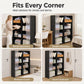 🏠 PROMO FLASH : 50% DE RÉDUCTION ! 🧥 Armoire Anti-Poussière Multi-Niveaux Gain de Place – Tubes Acier Haute Résistance & Rideau Haute Densité – Organisation par Zones – Idéale Chambres, Studios & Appartements 📦