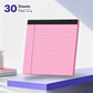 📝 -50% ! ✏️ Bloc-Notes Ligné Minimaliste – Papier 80g Premium – Reliure Supérieure – 3 Formats & 6 Couleurs Pastel pour Notes et Planning 📓
