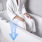 🛁 -50% ! 🚿 Planche de Bain Antidérapante – Aluminium Haute Résistance – 71–82 cm Réglable – Charge 135 kg – 1,5 kg – Argent – Pour Seniors et Famille 🧓