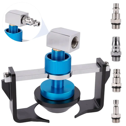 🛠️ -50% ! 🚗 Adaptateur Universel pour Maître-Cylindre de Frein – Base 58 mm & Rotation 360° – Métal + Caoutchouc – Purge de Liquide Efficace pour Voitures 🔧