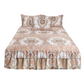 🛏️ PROMO FLASH : 50% DE RÉDUCTION ! Cache-Sommier 3 Pièces à Fleurs et Volants – Coton Haute Densité, Teinture Réactive & 5 Tailles Disponibles for une Chambre Romantique et Élégante 🌷✨