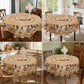 🐔 -50% ! 🌻 Nappe à Motif de Coq Style Champêtre Rétro – Polyester – Bordures Festonnées – 9 Tailles – Pour Cuisine et Mariage Rustique 🏡