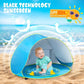 🏖 -50% ! 🌞 Tente de Plage Portable Anti-UV pour Bébé – UPF 50+ – 120×80×70 cm – Ouverture Automatique & Légère – Idéale pour Protéger Bébé du Soleil 👶
