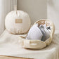 🧳 -50% ! 👙 Trousse de Rangement Lingerie Portable pour Voyage – Polyester Doux – Compartiments Dédiés – Fermeture Éclair Fluide – Rose/Blanc – 2 Tailles 🎒