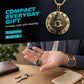 👁️ -50% ! ✨ Collier Pendentif Œil Omniscient Vintage – Alliage de Zinc – Or/Argenté – Design Mystérieux Rétro pour Quotidien et Soirées 🖤