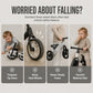 😊 -50% ! 🚲 Draisienne pour Bébés et Tout-Petits – PP – 50×23×39 cm – 4 Roues Stabilisatrices – LED & Musique – Vert/Marron/Gris/Rose – 14–54 Mois 🎵