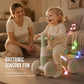 😊 -50% ! 🚲 Draisienne pour Bébés et Tout-Petits – PP – 50×23×39 cm – 4 Roues Stabilisatrices – LED & Musique – Vert/Marron/Gris/Rose – 14–54 Mois 🎵