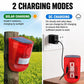 🛡️ -50% ! ☀️ Répulsif Solaire Ultrasonique pour Animaux – ABS – Capteur PIR 110° – Détection 8 m – Sirène 110 dB – IP65 – Rouge/Jaune – Protection Jardin 🐗