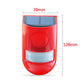 🛡️ -50% ! ☀️ Répulsif Solaire Ultrasonique pour Animaux – ABS – Capteur PIR 110° – Détection 8 m – Sirène 110 dB – IP65 – Rouge/Jaune – Protection Jardin 🐗