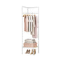 🧥 PROMO FLASH : 50% DE RÉDUCTION ! 🏠 Portant à Vêtements Gain de Place – Fer – Design Compact & Crochets Multiples for Chambre & Buanderie ✨