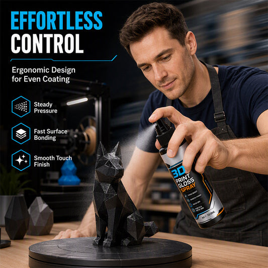 ⏳ DERNIER JOUR – 50% OFF !! 💥 Spray Brillant à Séchage Rapide pour Modèles Imprimante 3D – 100 ml – Réducteur de Lignes de Couche – Compatible PLA/PETG/ABS – Finition Haute Qualité ✨